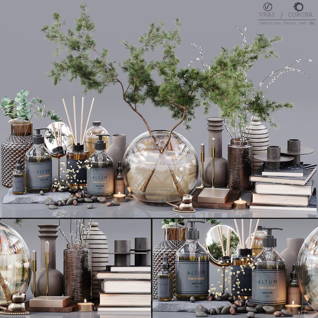 Bathroom Decor Set 06 — Скачать
