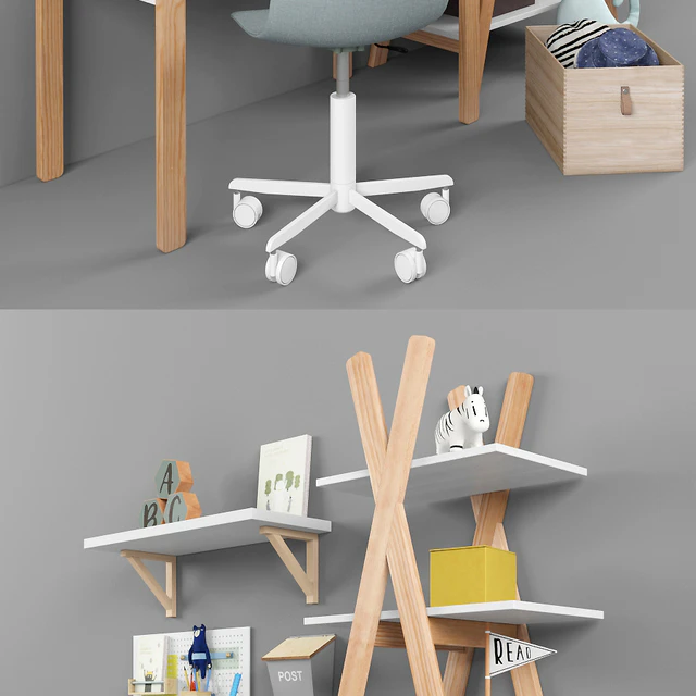 Writing desk and decor for a child 14 — Download