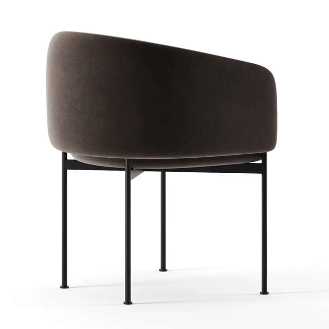 Bonnet dining chair by Adea — Скачать
