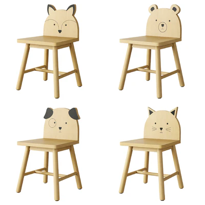 Crate and Barrel Animal Kids Chair — Вид 1
