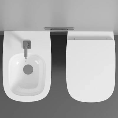 Wall hung toilet Laufen Palomba 8.2080.2.000.000.1 — Ver 3