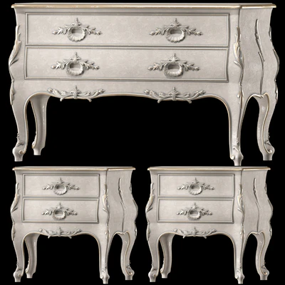 juliettesinteriors nightstand and dresser art JX0108 — Вид 1