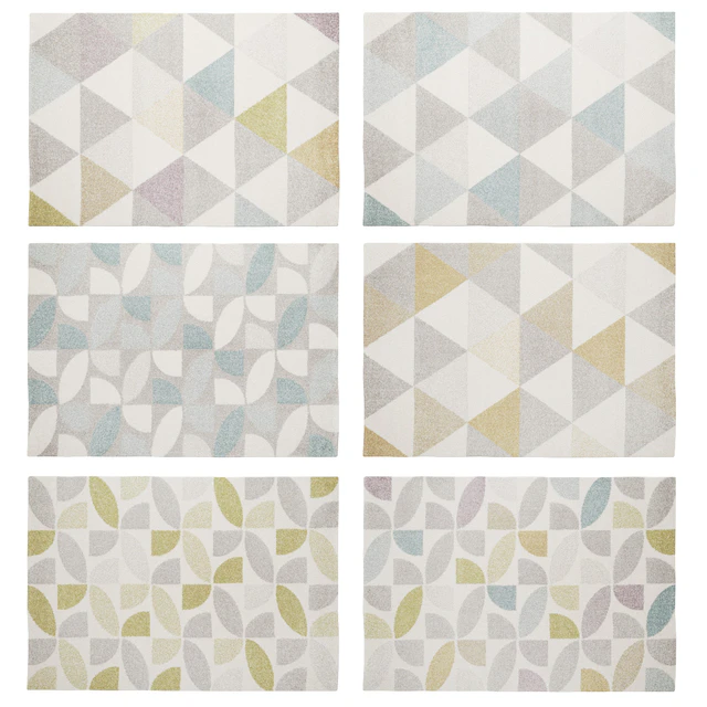 Benuta Pastel Geomet and Mosaik Rugs — Descargar