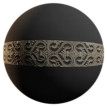 ornate concrete trim 001 — Скачать