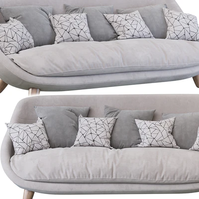 Love high back sofa — Ver 5
