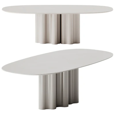 Saba Italia Teatro Magico Oval Table — Ver 1