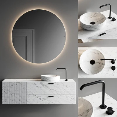 Inbani Grate 02 Vanity Unit Set 5 — Вид 1