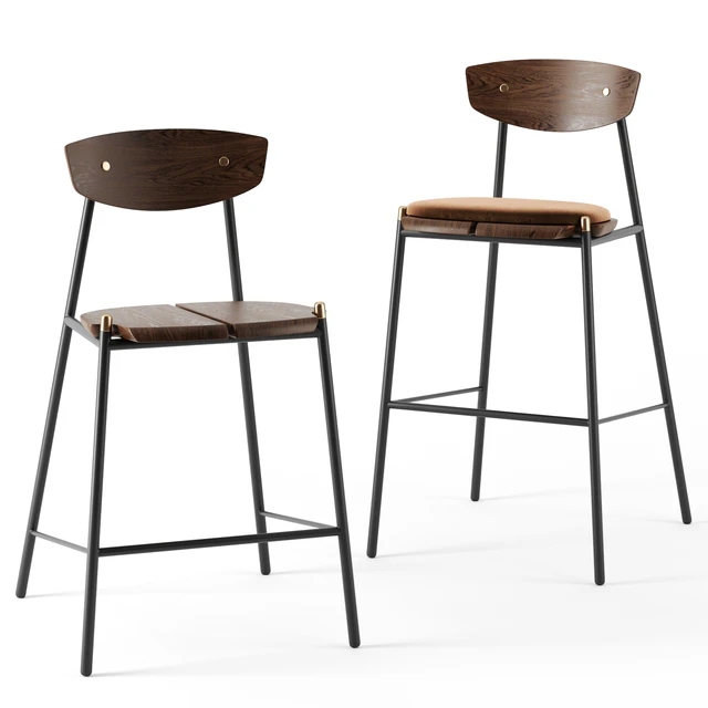 Kink bar stools by District Eight — Descargar
