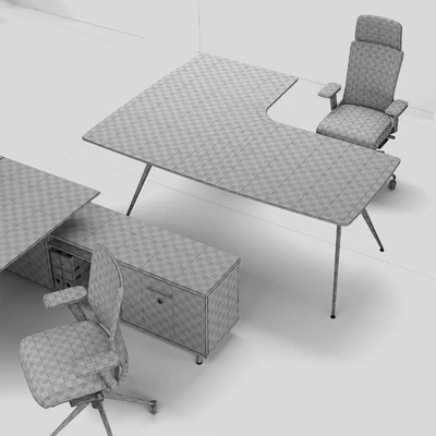 ACTIU  TNK500 chair ARKITEK table — Вид 3
