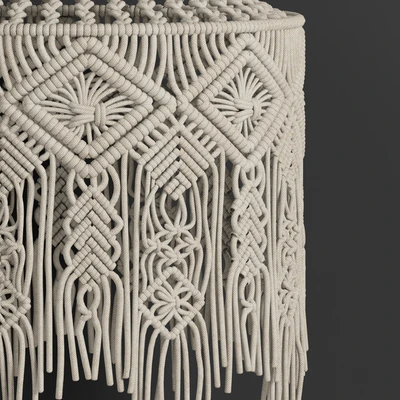 macrame chandelier 07 — Ver 4
