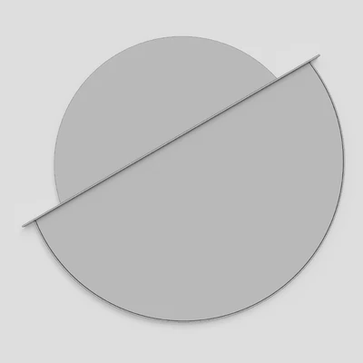 Moon mirror shake design — Вид 3