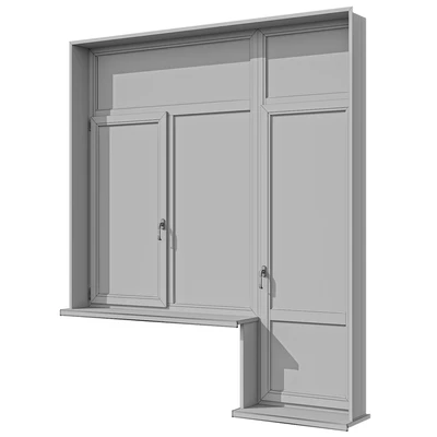 Set of plastic windows — Ver 4