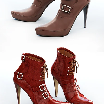 6 pairs of women's shoes - 2 — Ver 3