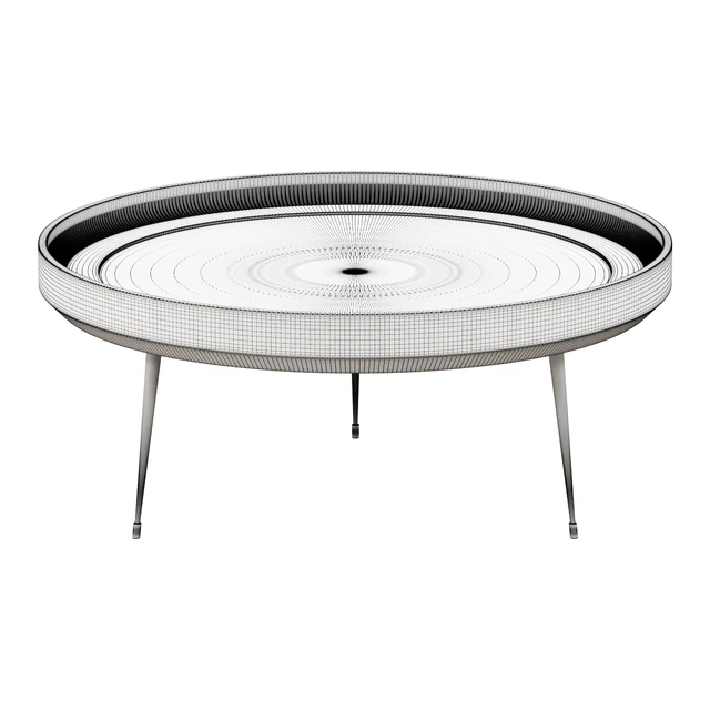Журнальный стол            Round Mango Wood Coffee Table                     журнальный стол — Скачать