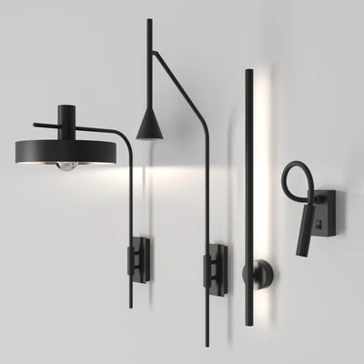 Wall lamps by galea home (A1227, A1151, A1273, A1274) — Ver 1
