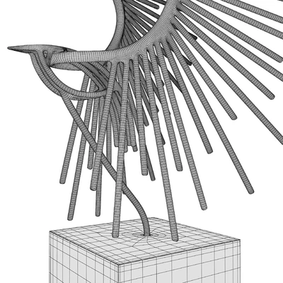 Abstract Welded Bird — Ver 3