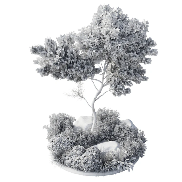 Collection outdoor indoor 81 pot plant & tree & bush & fern the garden pot corona — Descargar