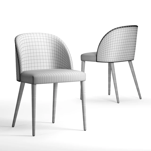 Camille Anthracite Italian Dining Chair — Скачать