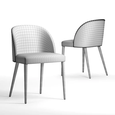 Camille Anthracite Italian Dining Chair — Вид 3