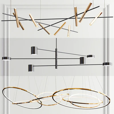 Esprit Ambient Ring Chandelier - 3 type — Ver 1