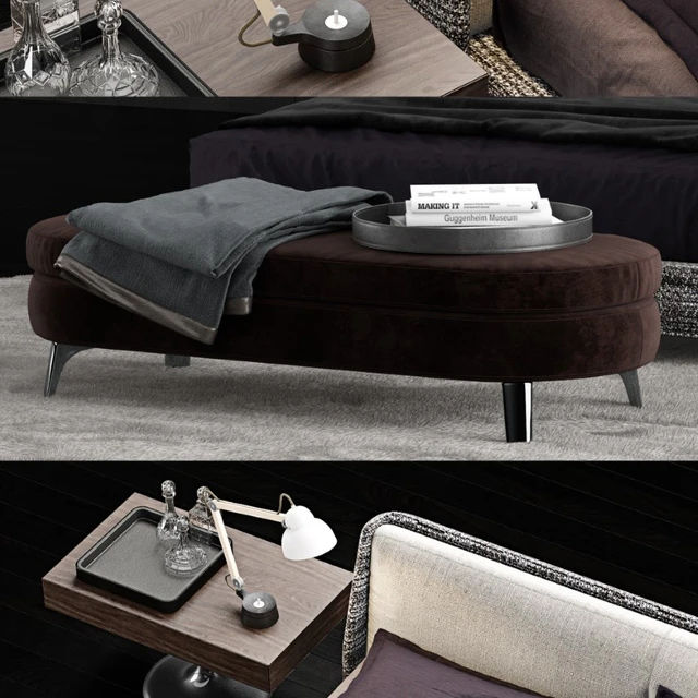 Minotti Spencer Bed — Descargar