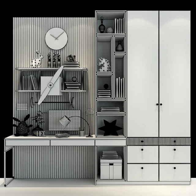Furniture for a children 0444 — Скачать