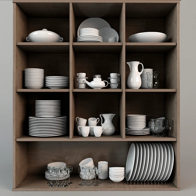 set of dishes — Descargar