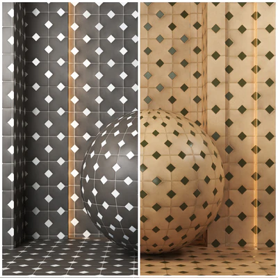 4k 13color Equipe kasbah ceramics Set 01-(Seamless,pbr) — Вид 6