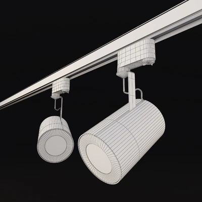 Mini Spotlight on trunking Milo L 110 33213 — Ver 2