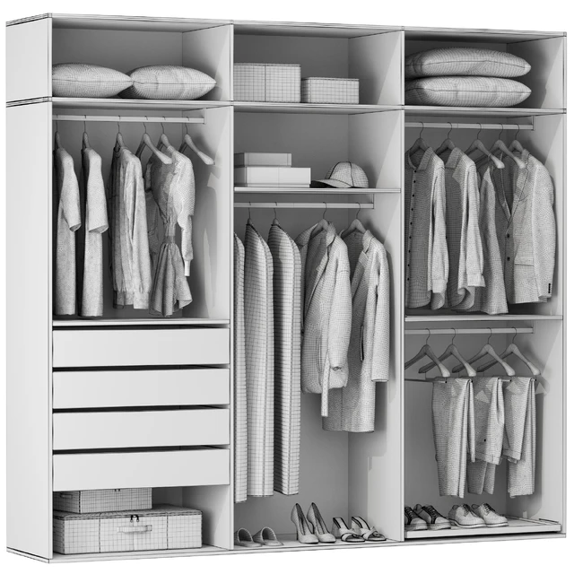 Wardrobe Set 01 — Скачать