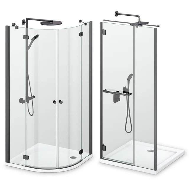 Душевые кабины Radaway Carena black — Скачать