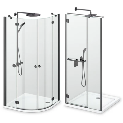 Душевые кабины Radaway Carena black — Вид 7