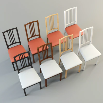 Chair IKEA BORJE — Ver 3