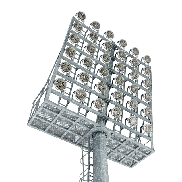 Lighting mast with stationary crown MGF-40-SR — Descargar