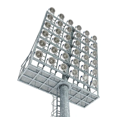 Lighting mast with stationary crown MGF-40-SR — Ver 7