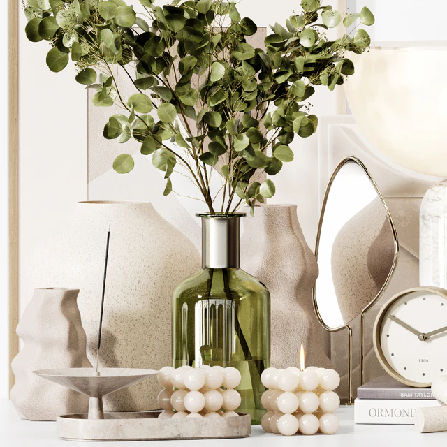 Decorative set 31 With eucalyptus Plants — Download
