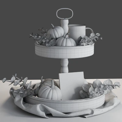 Pumpkins decor set — Ver 2