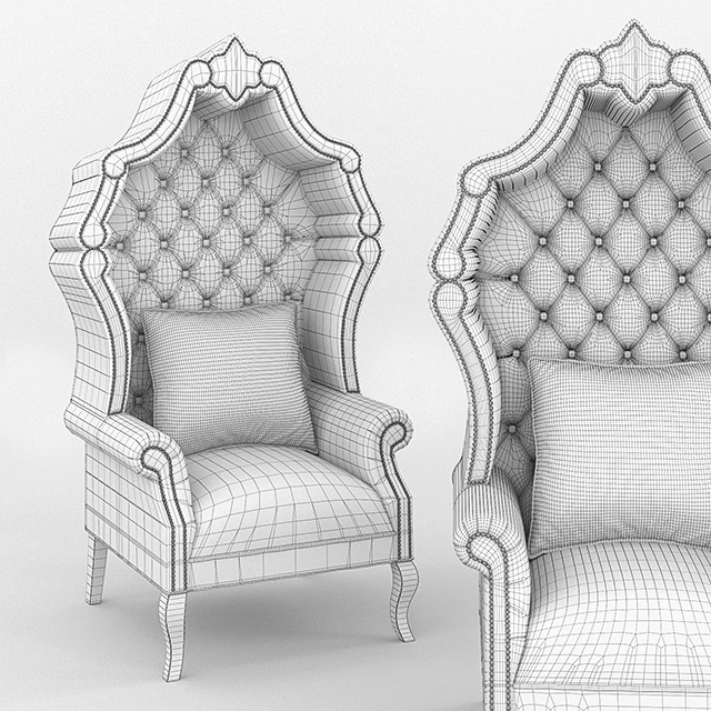 Antoinette Midnight Chair — Descargar