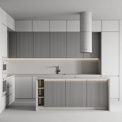 kitchen modern-004 — Вид 6