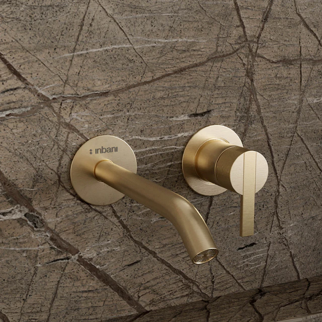 L-shaped Bathroom furniture by inbani faucet set 89 — Descargar