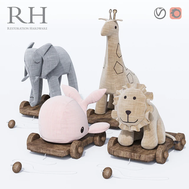 Chambray Pull Toy — Скачать