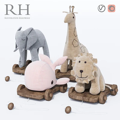 Chambray Pull Toy — Вид 1
