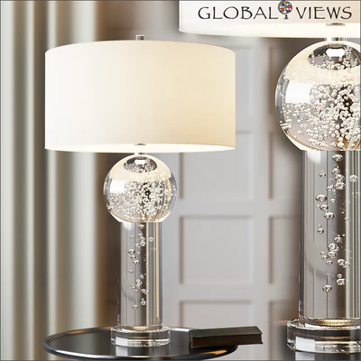 Global Views Clear Bubble Lamp — Ver 1