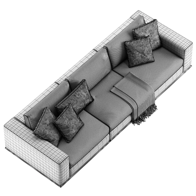 Minotti Hamilton sofa — Скачать