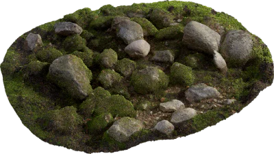 mossy rocks 001 — Descargar