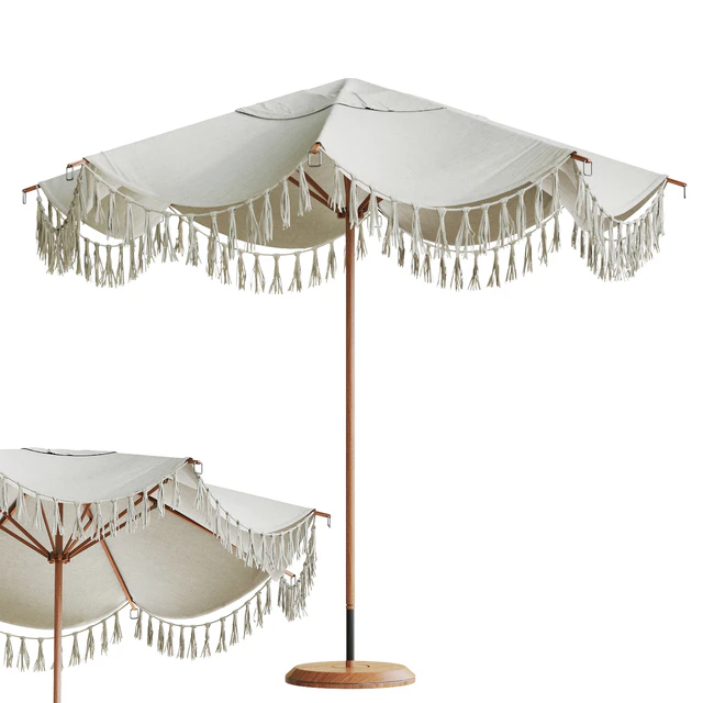 Round Cantilever Outdoor Patio Umbrella Pottery Barn 005 — Скачать