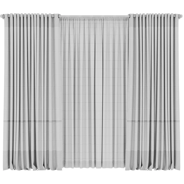 Curtain 22/шторы на люверсах — Скачать
