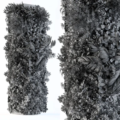 Vertical Garden - Column Plants — Ver 4
