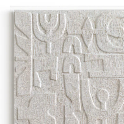 Corrugated paper wall decor Urbino, La Redoute — Ver 5