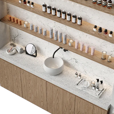 Beauty salon with couch and accessories \ Figuratti P03 — Вид 6